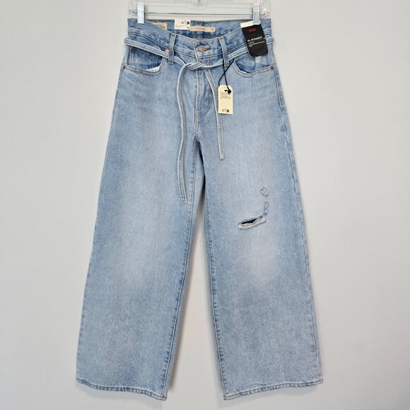 NWT Levi's Baggy XL Straight Jeans Size 25 Y2K 90s - Picture 1 of 9